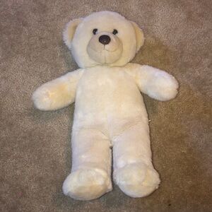 Build A Bear Lil' Vanilla Cub 2017 Retired Cream Teddy Bear Plush Stuffed Animal